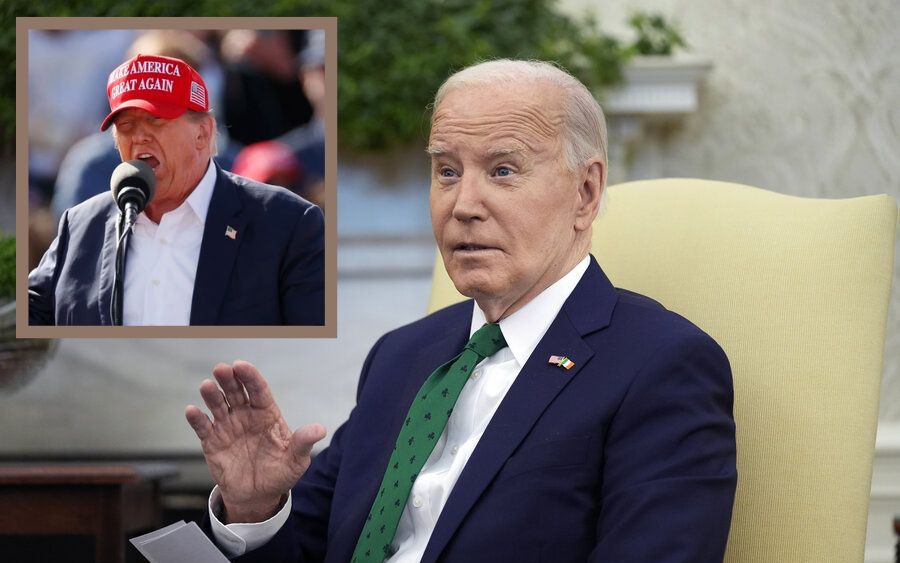 Ông Biden châm biếm đối thủ Trump: 'Quá già, đầu óc không phù hợp để làm tổng thống'