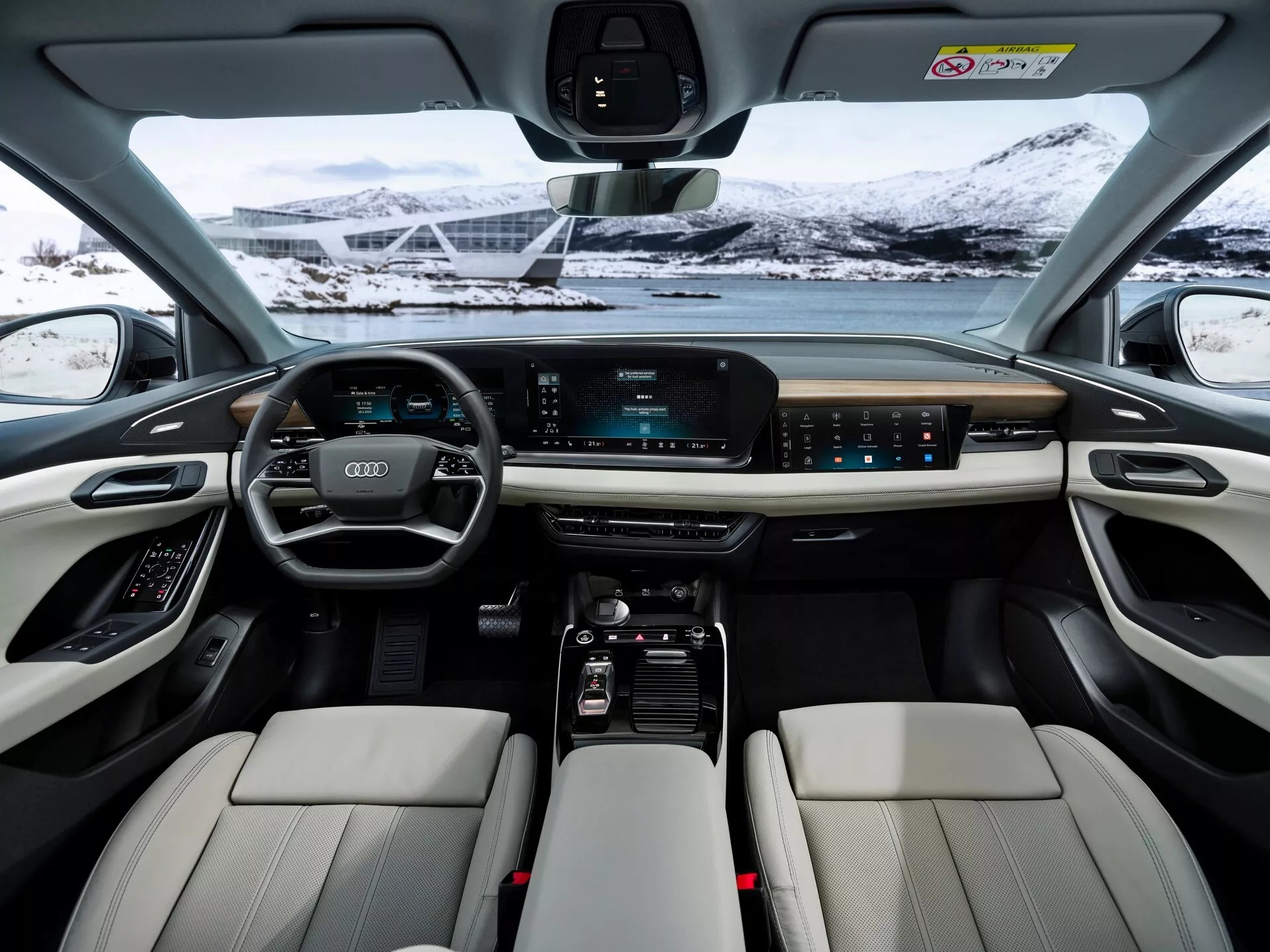 Audi Q6 e-tron ra mắt: Giá quy đổi từ 2 tỷ đồng, mạnh 456 mã lực, về Việt Nam sẽ đấu Mercedes EQE- Ảnh 3.