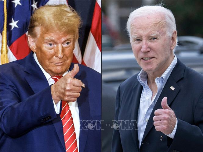 Hai ứng cử viên Joe Biden và Donald Trump cùng chiến thắng tại bang Ohio- Ảnh 1.