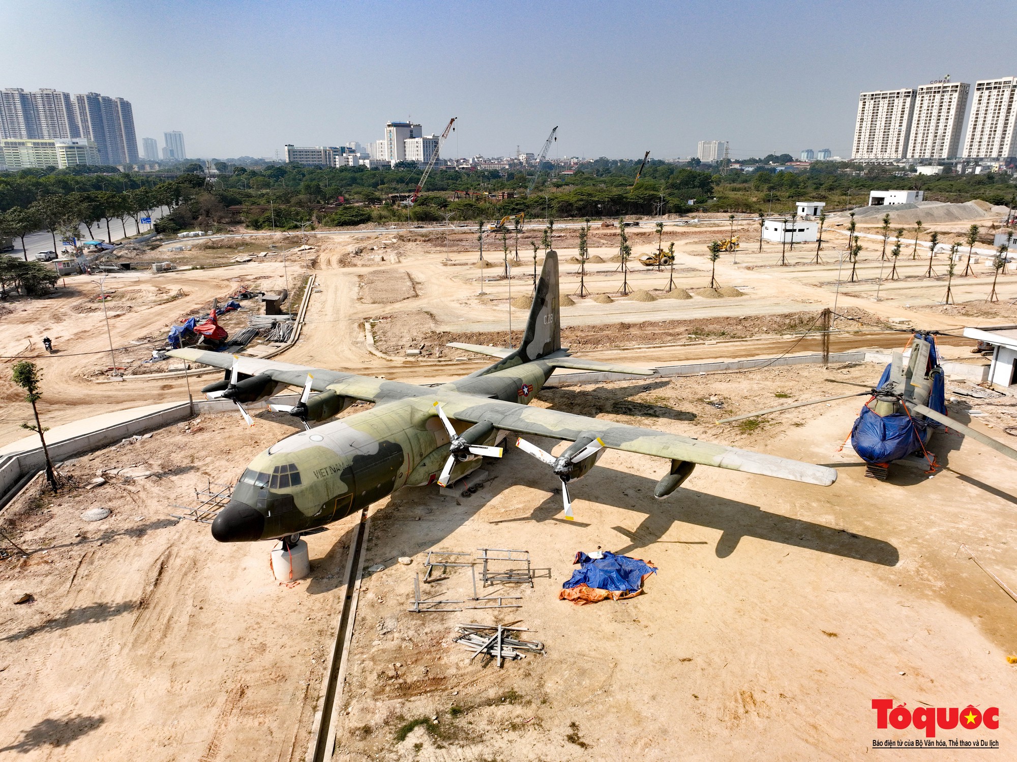 Toàn cảnh bảo tàng lịch sử Quân sự hiện đại nhất Việt Nam đang được triển khai- Ảnh 6.