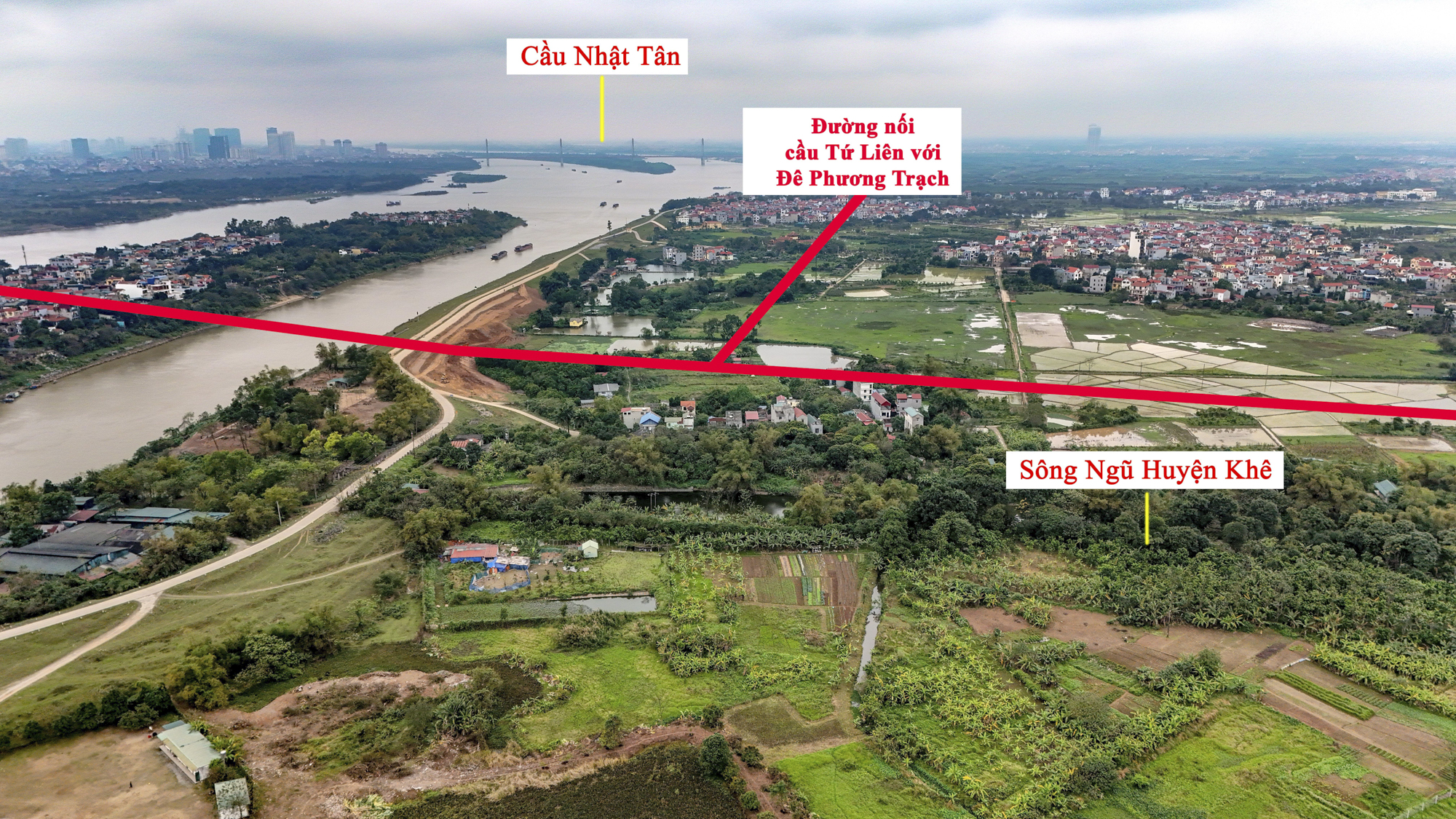 Khu vực  sắp được xây cầu 20.000 tỷ đồng vượt 2 con sông lớn, đi qua đại dự án của Vinhomes ở Hà Nội- Ảnh 6.