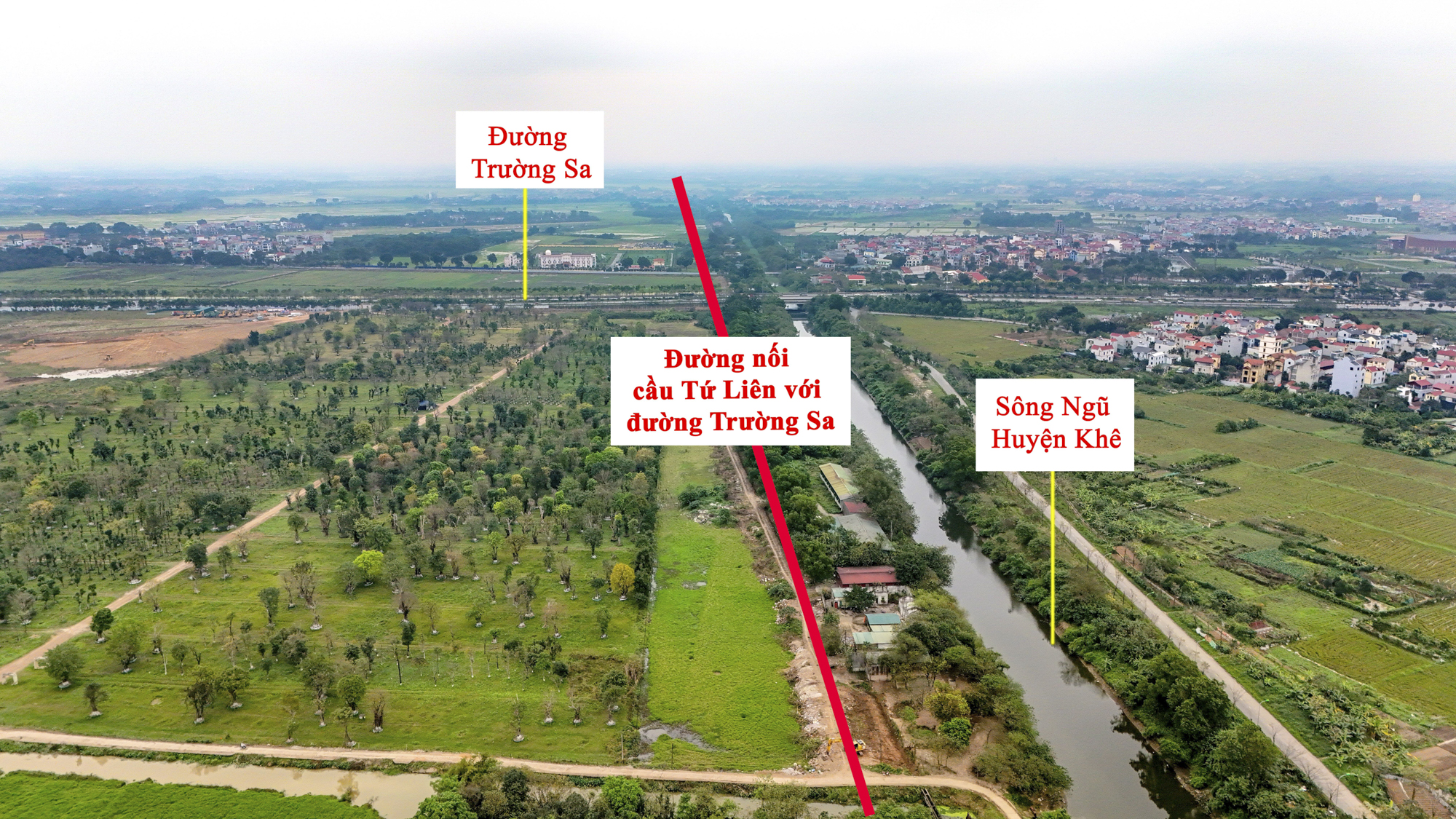 Khu vực  sắp được xây cầu 20.000 tỷ đồng vượt 2 con sông lớn, đi qua đại dự án của Vinhomes ở Hà Nội- Ảnh 7.