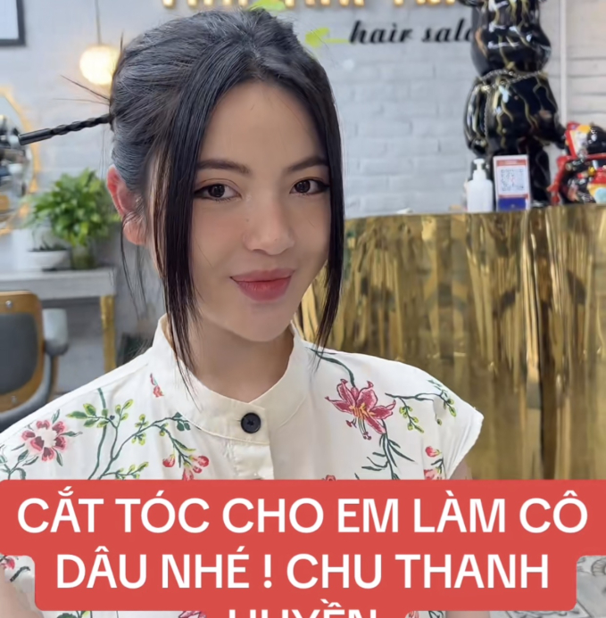 Chu Thanh Huyền đi cắt tóc, hồi hộp thành cô dâu của Quang Hải, vẫn giữ mái tóc dài 