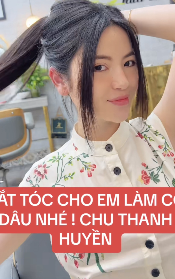 Chu Thanh Huyền đi cắt tóc, hồi hộp thành cô dâu của Quang Hải, vẫn giữ mái tóc dài 