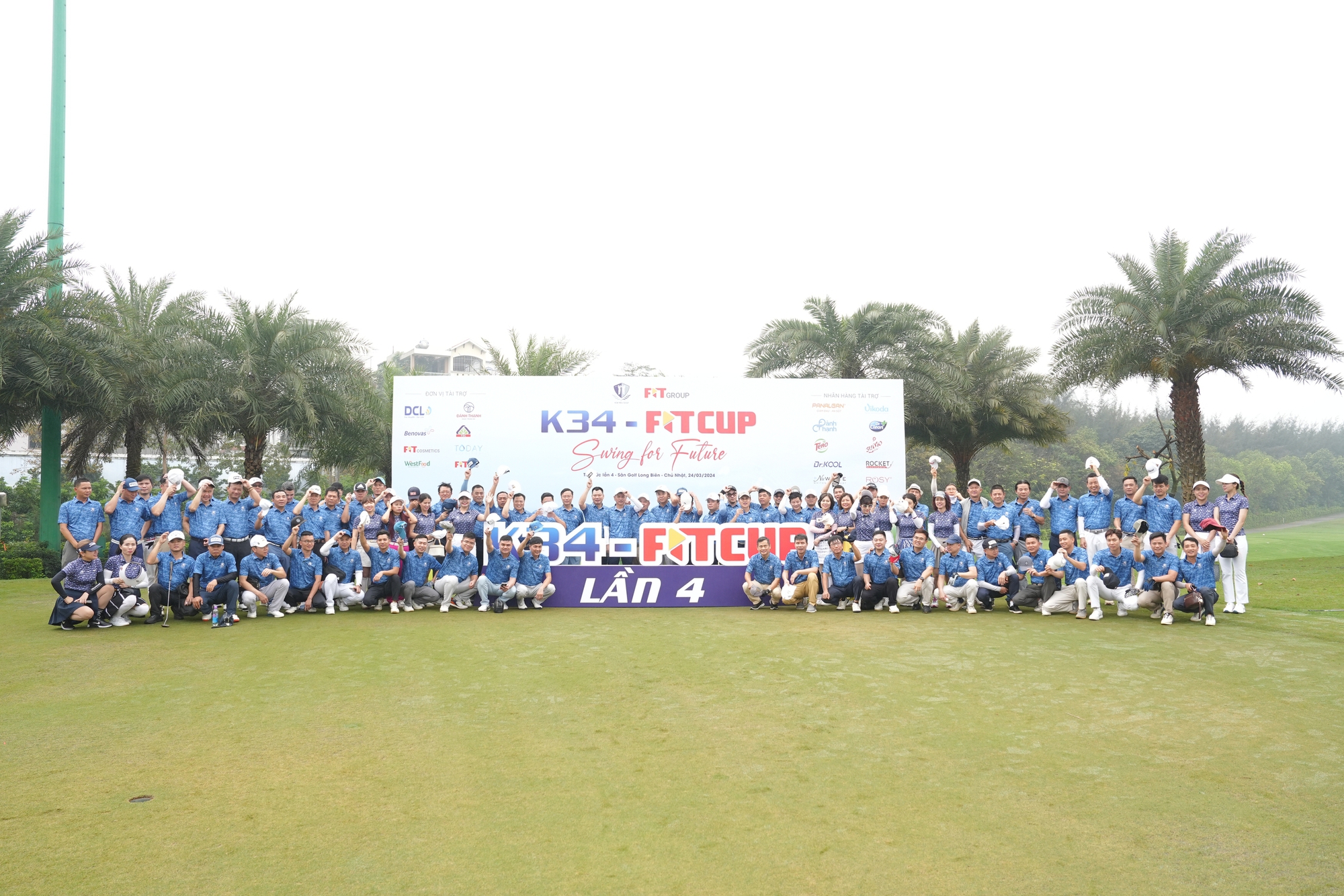 Hơn 200 golfer góp mặt trong ngày hội tranh tài của giải đấu K34 F.I.T Cup 2024- Ảnh 1.