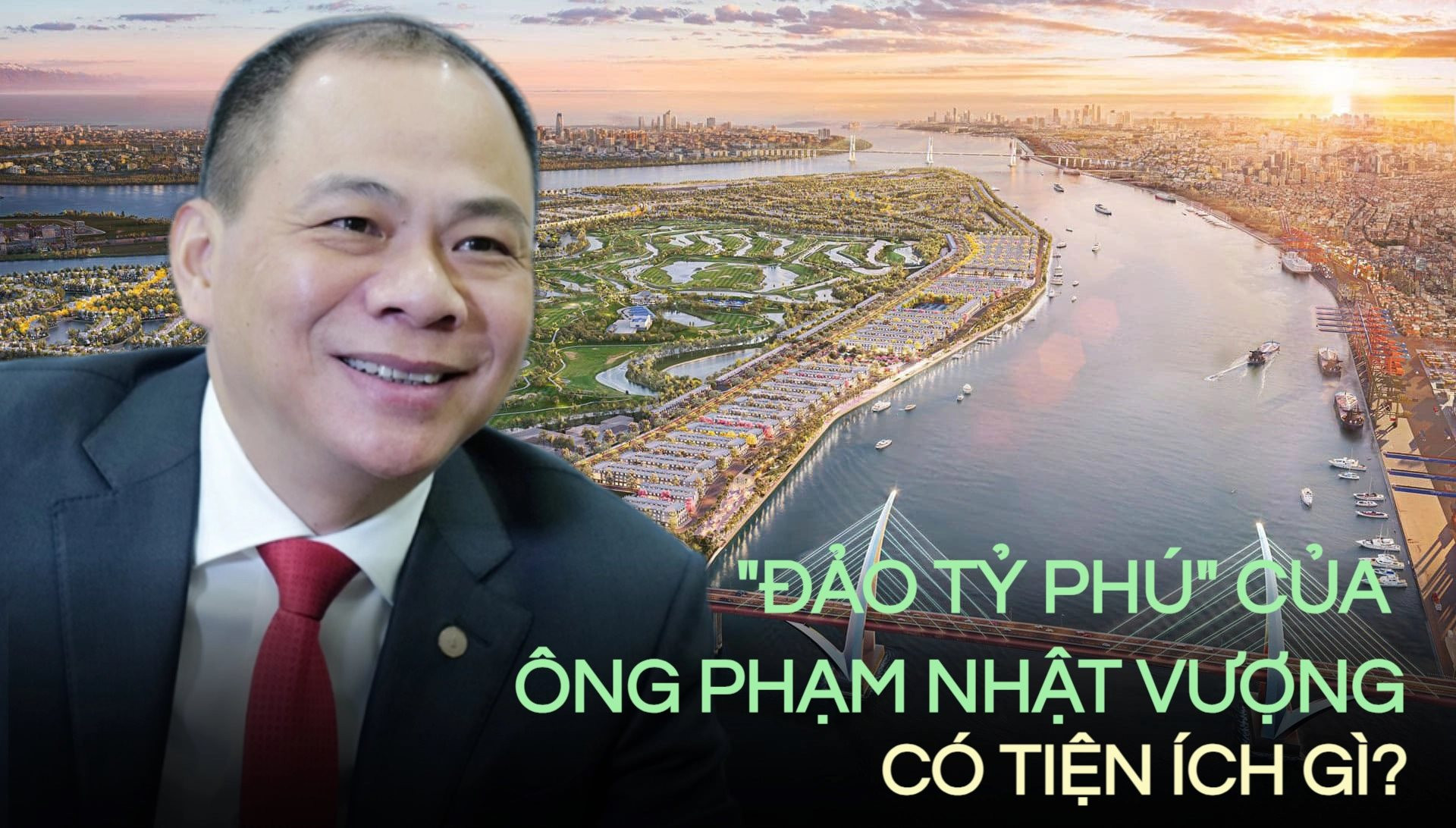 Trải nghiệm thượng lưu trên 'đảo tỷ phú' 877ha của ông Phạm Nhật Vượng: Toàn thú vui đẳng cấp của giới nhà giàu, 1 tiện ích Hoàng gia lần đầu có ở Việt Nam- Ảnh 1.