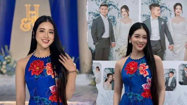 Đám cưới Quang Hải: 'Hoa hậu vỉa hè' làm MC, dân mạng xôn xao cỗ thiếu thịt gà- Ảnh 1.