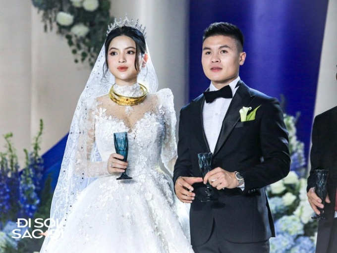 Đôi môi thiếu tự nhiên của Chu Thanh Huyền trong ngày cưới bất ngờ lại rơi vào vòng xoáy thị phi- Ảnh 3.