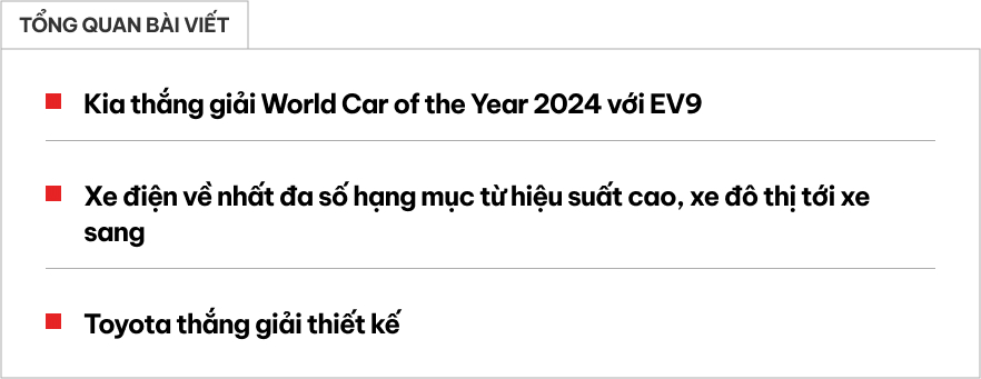 Toyota 'đẹp' hơn cả siêu xe Ferrari, xe Hàn thống trị thế giới và 1 mẫu xe sắp về Việt Nam được vinh danh là tốt nhất trong đô thị- Ảnh 1.