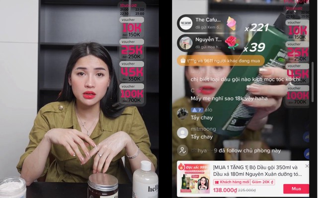 Đây là những phiên livestream chốt đơn cả chục tỉ ở Việt Nam, bán hàng online đang là 
