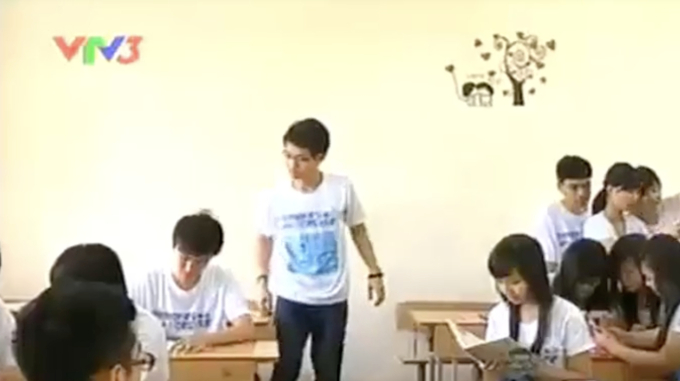 Thanh niên 12 năm trước lên VTV đóng vai Thanh niên 12 năm trước lên VTV đóng vai