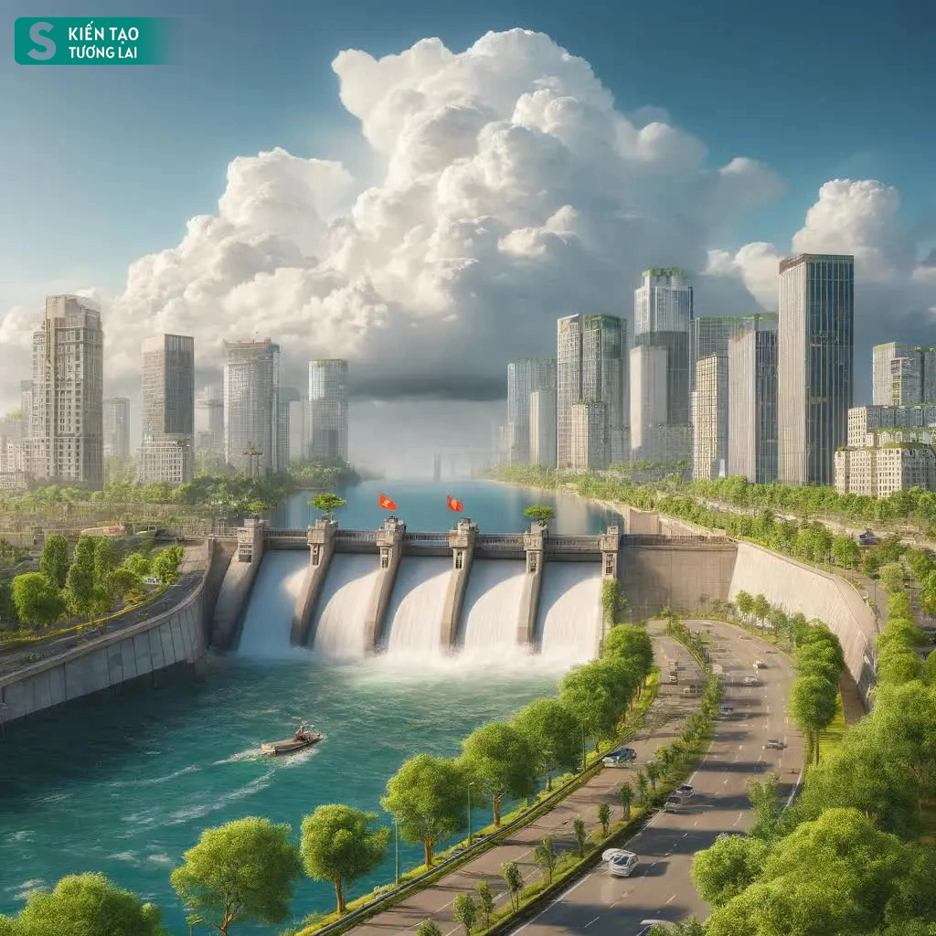 Ngắm TP ven sông Hồng đẹp ngoạn mục trong tương lai ở Hà Nội - sánh ngang với Seoul, Thượng Hải?- Ảnh 7.