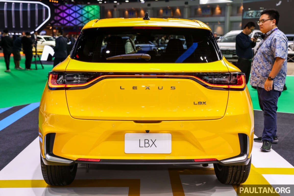 Khám phá Lexus LBX tại triển lãm ô tô quốc tế Bangkok 2024- Ảnh 5.