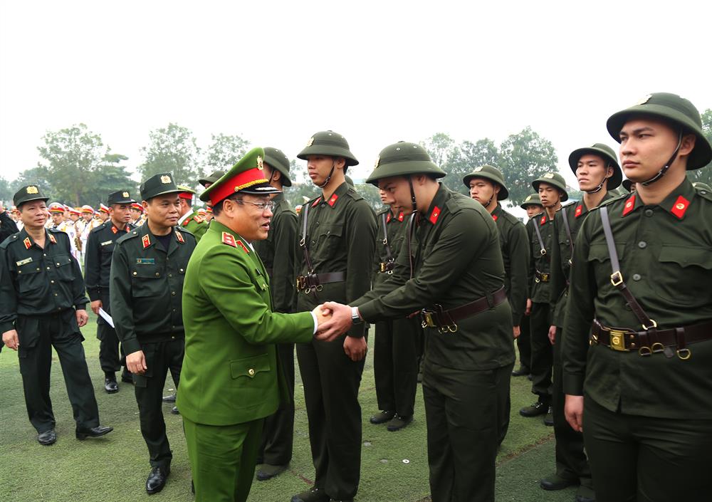 Bộ Tư lệnh Cảnh sát Cơ động tiếp nhận huấn luyện hơn 16.000 tân binh- Ảnh 2.