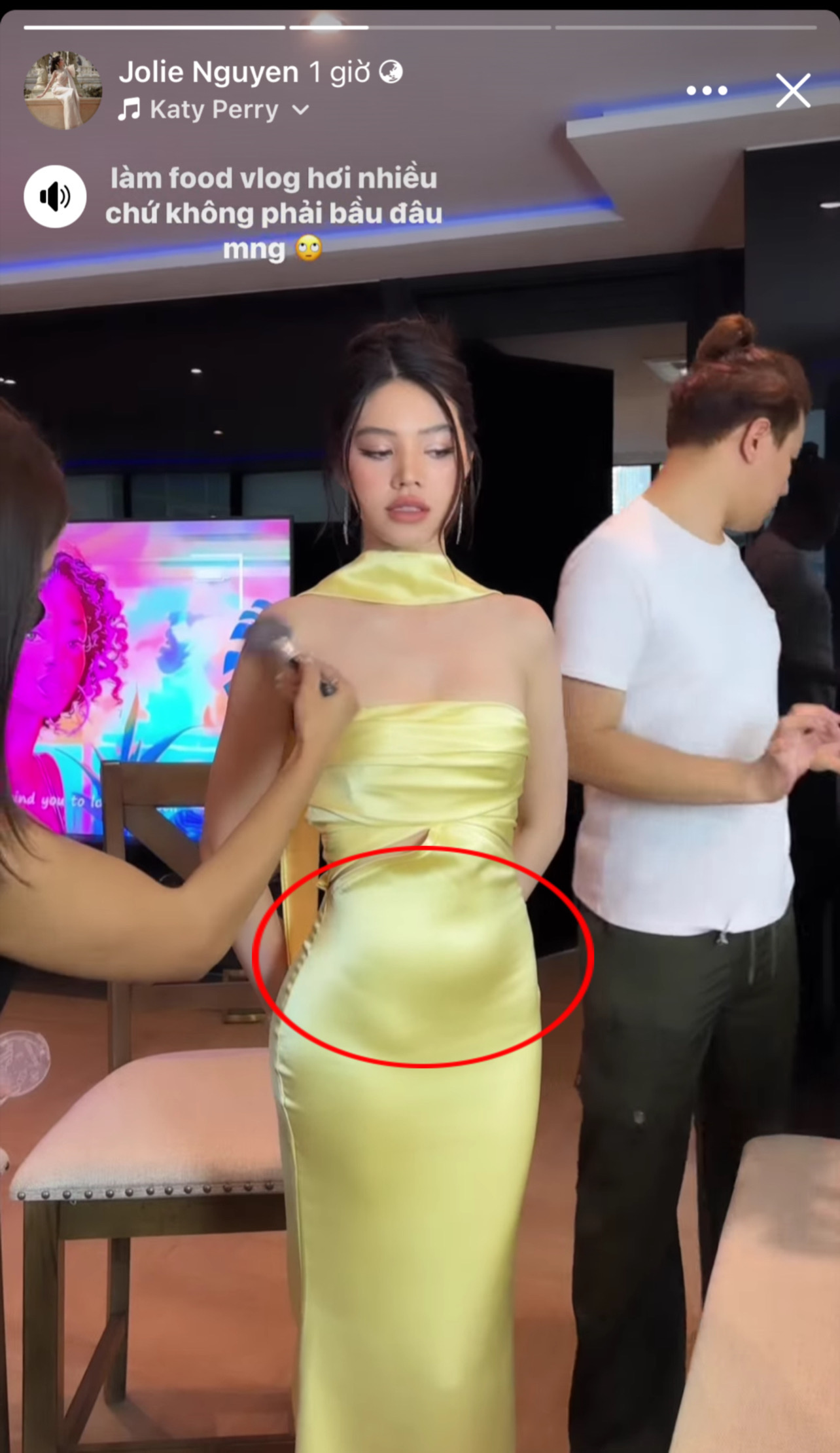 Hoa hậu Việt lên tiếng nghi vấn mang thai sau khi vướng tin là 