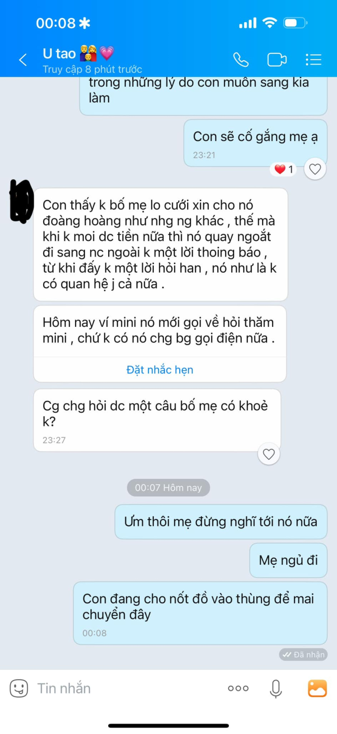 Hotboy phố Minh Khai đăng 1 loạt bằng chứng và tin nhắn mẹ chồng nàng dâu khiến dân tình muốn 