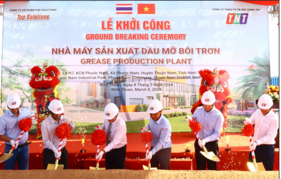 Đầu tư 5,5 triệu USD cho dự án Nhà máy sản xuất dầu mỡ bôi trơn đầu tiên tại Việt Nam- Ảnh 1.