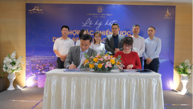 Tropicana Nha Trang và INDOCHINE ký kết hợp tác dự án Beau Rivage Nha Trang- Ảnh 1. Tropicana Nha Trang và INDOCHINE ký kết hợp tác dự án Beau Rivage Nha Trang- Ảnh 1.