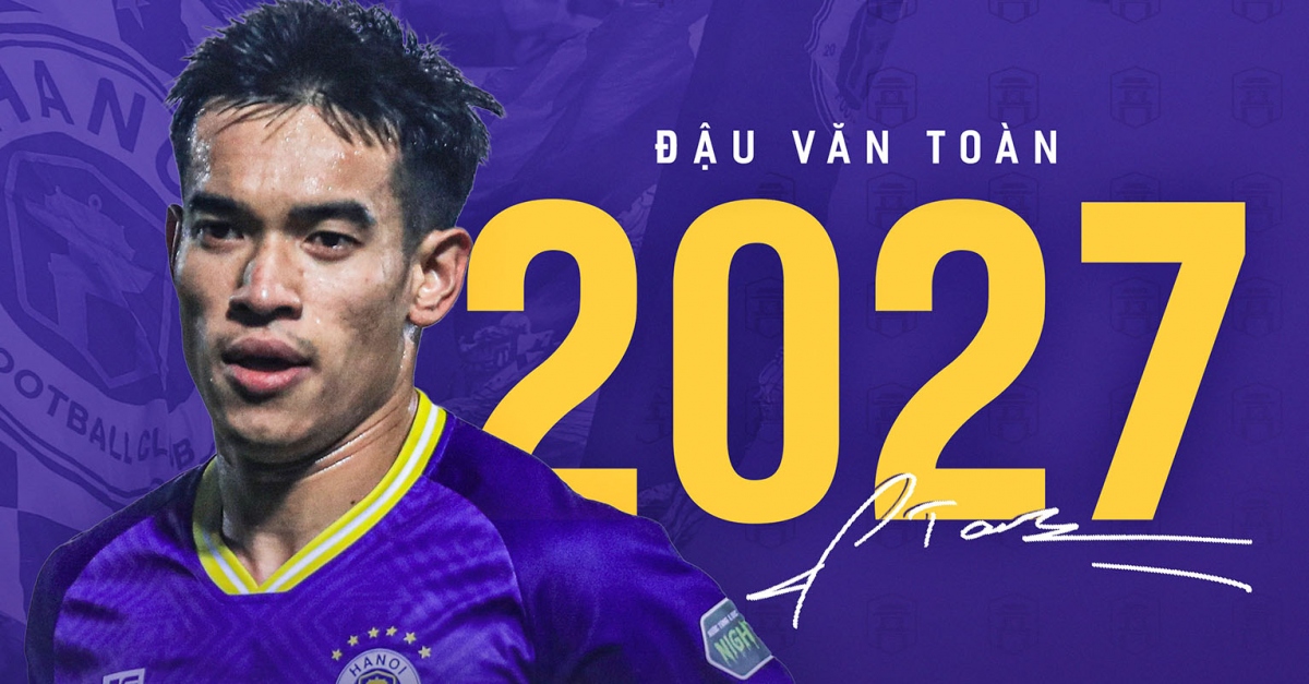 Chuyển nhượng V-League 2023/2024: Hà Nội FC gia hạn với Văn Toàn- Ảnh 1.