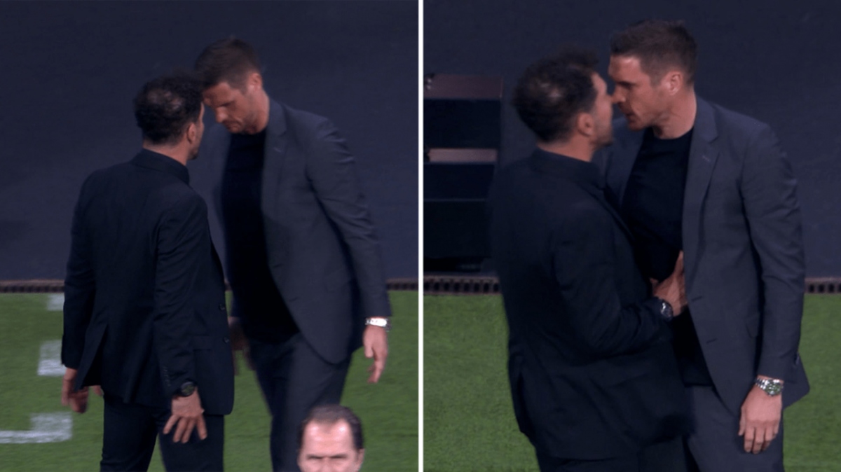 Diego Simeone suýt ẩu đả với Giám đốc kỹ thuật của CLB Dortmund- Ảnh 1.