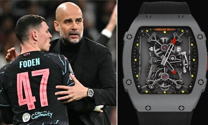 Pep Guardiola dùng đồng hồ siêu hiếm, giá gần 40 tỷ đồng- Ảnh 1.