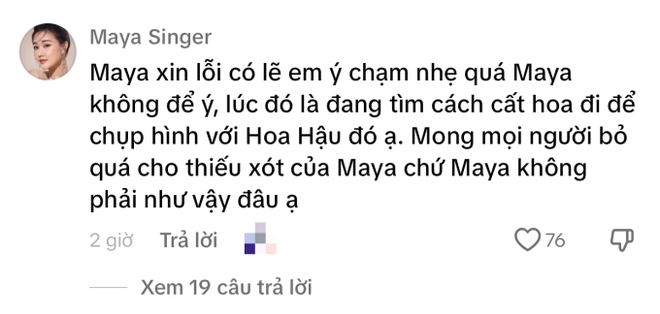 Sao nữ Vbiz bị chỉ trích vì thái độ "lạnh nhạt" với Bùi Quỳnh Hoa, chính chủ xin lỗi nhưng vẫn gây tranh cãi- Ảnh 4.