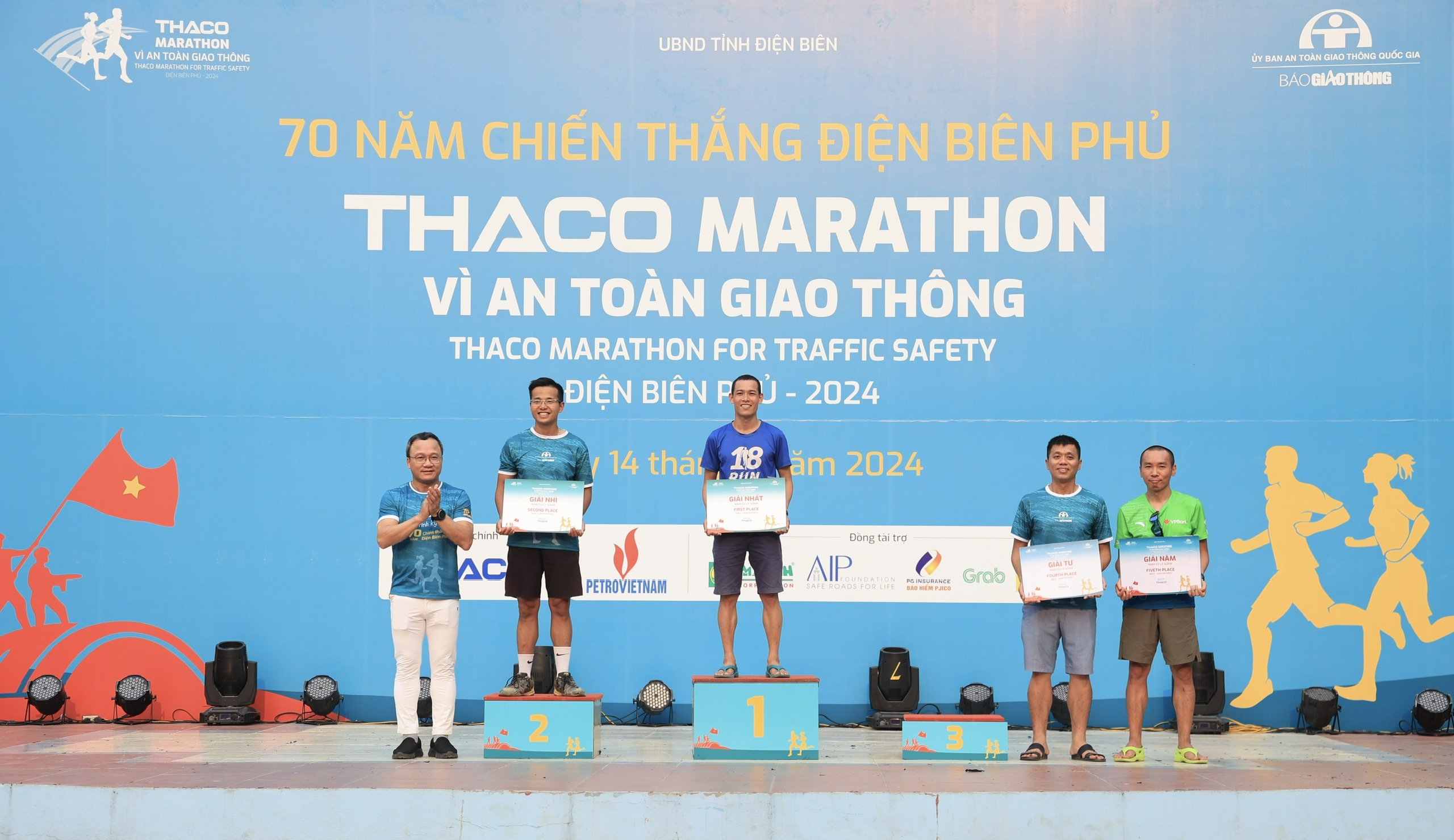 Sôi nổi tranh tài Giải chạy THACO Marathon – Điện Biên Phủ năm 2024- Ảnh 3.