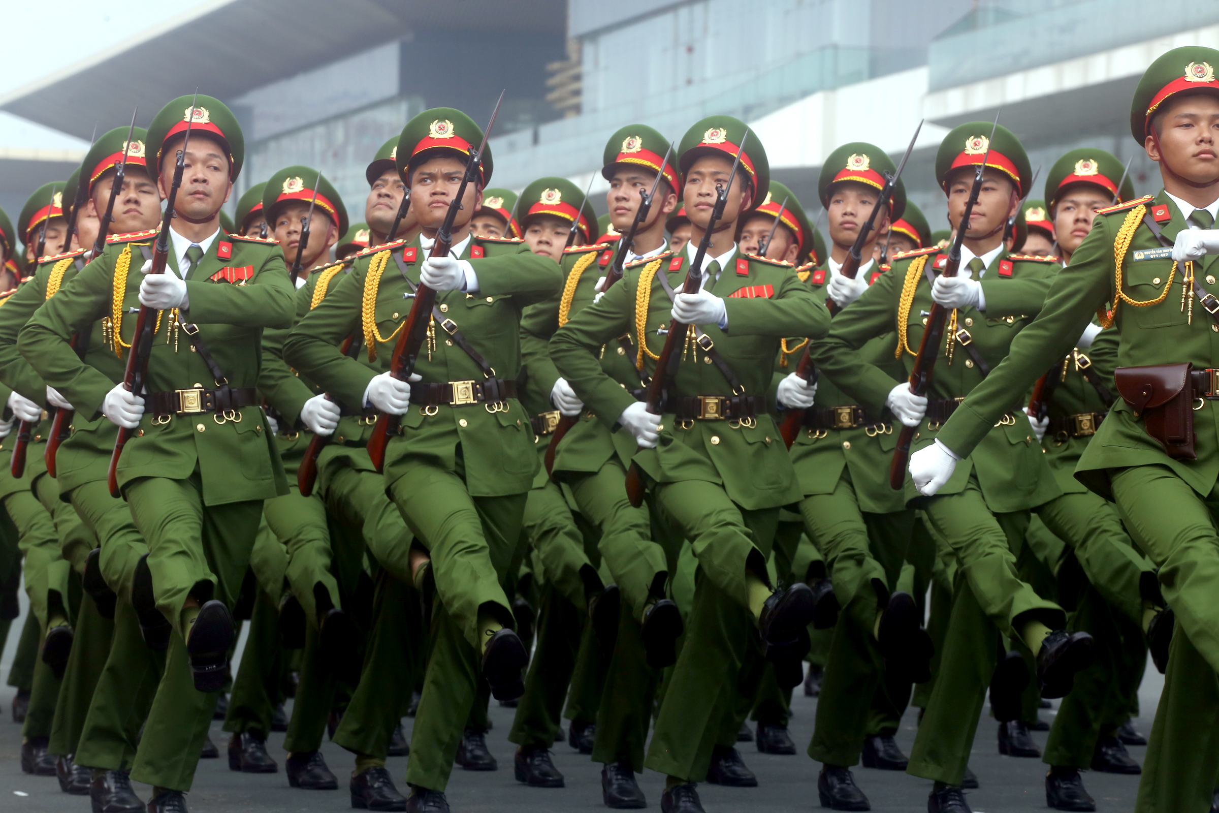 Hình ảnh chưa từng có trong lịch sử CSCĐ Việt Nam: 5.000 chiến sĩ, 100 xe đặc chủng cùng phô diễn sức mạnh- Ảnh 12.