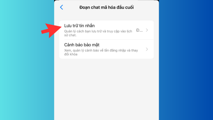 Cách tắt bộ nhớ an toàn trên Messenger- Ảnh 5.