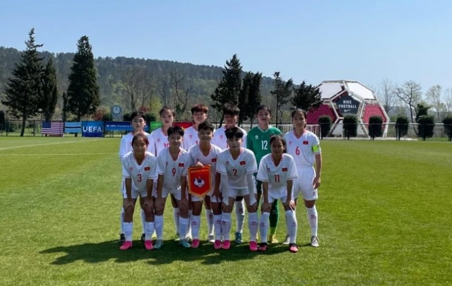 Tuyển trẻ Việt Nam chịu 8 bàn thua trước Mỹ ở giải đấu đặc biệt tại châu Âu- Ảnh 1.
