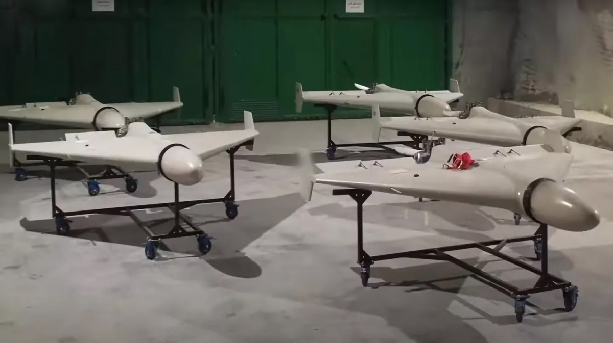 Những mẫu UAV Iran có thể vươn tới Israel- Ảnh 1.