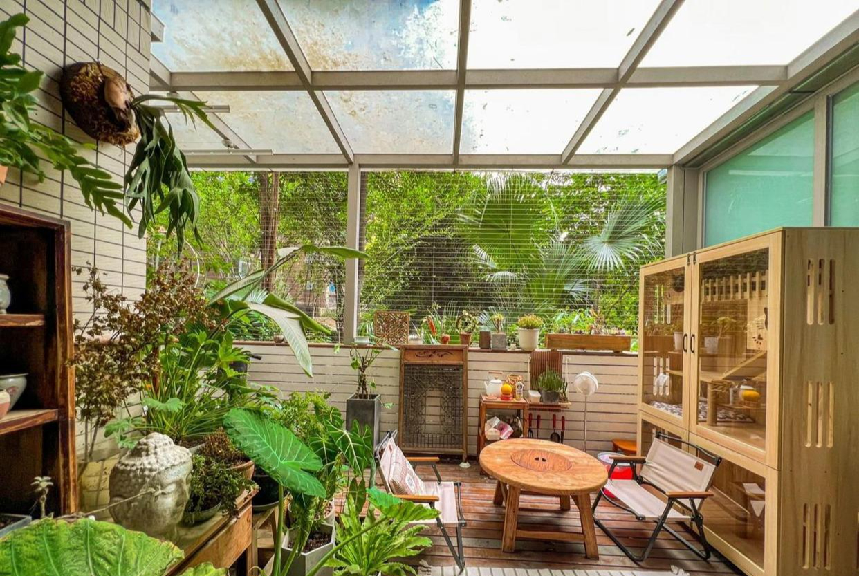Không ngại mua nhà tầng trệt chung cư, nhiều người biến sân vườn thành chốn 