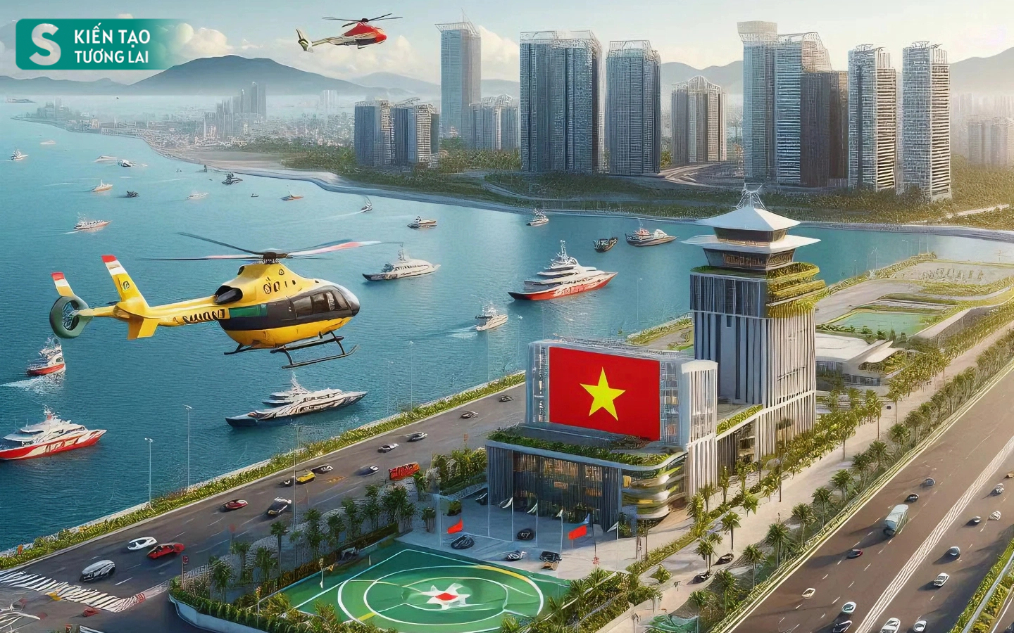 Thành phố duy nhất ở Việt Nam giáp Trung Quốc có biển, tương lai có sân bay taxi, đường sắt hiện đại
