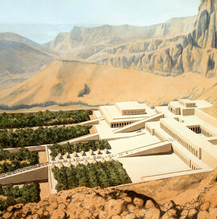 Người phụ nữ đầu tiên làm Pharaoh Ai Cập - Kỳ cuối: Ngôi đền triệu tuổi- Ảnh 2.