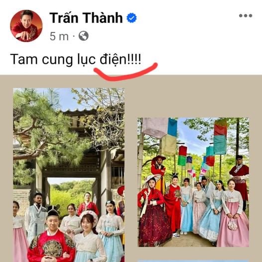 Khoe hình du lịch cùng hội bạn thân, Trấn Thành gây tranh cãi vì dòng trạng thái vừa sai vừa nhạy cảm- Ảnh 1.