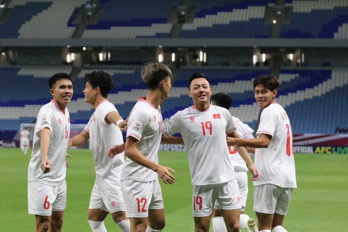 U23 Việt Nam đạt nhiều cột mốc sau trận thắng U23 Kuwait- Ảnh 1.