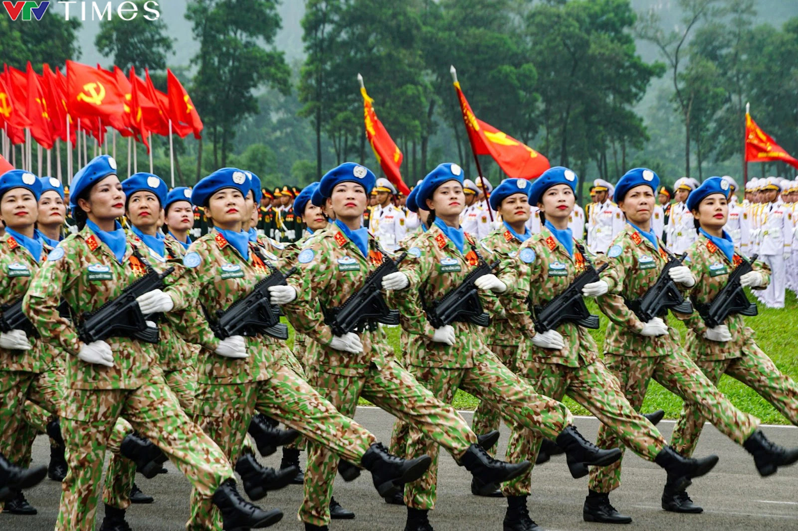 Quân đội: Tinh chỉnh hợp luyện diễu binh, diễu hành Lễ kỷ niệm 70 năm chiến thắng Điện Biên Phủ- Ảnh 10.