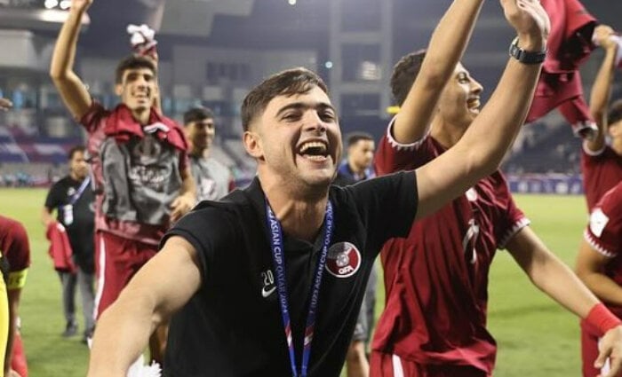 U23 Qatar là đội đầu tiên vào tứ kết U23 châu Á 2024- Ảnh 1.