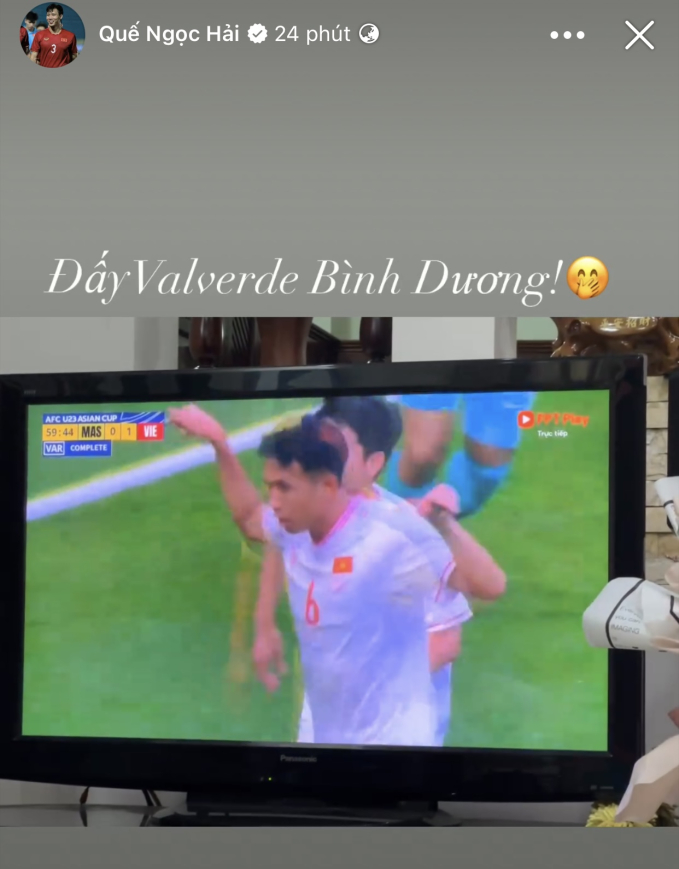 Võ Hoàng Minh Khoa – Sao mới nổi của U23 Việt Nam được Quế Ngọc Hải ví như Valverde của Real Madrid- Ảnh 2.