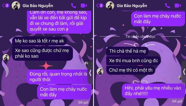 MC Thảo Vân xúc động với tin nhắn của con trai sau vụ tai nạn giao thông- Ảnh 1.