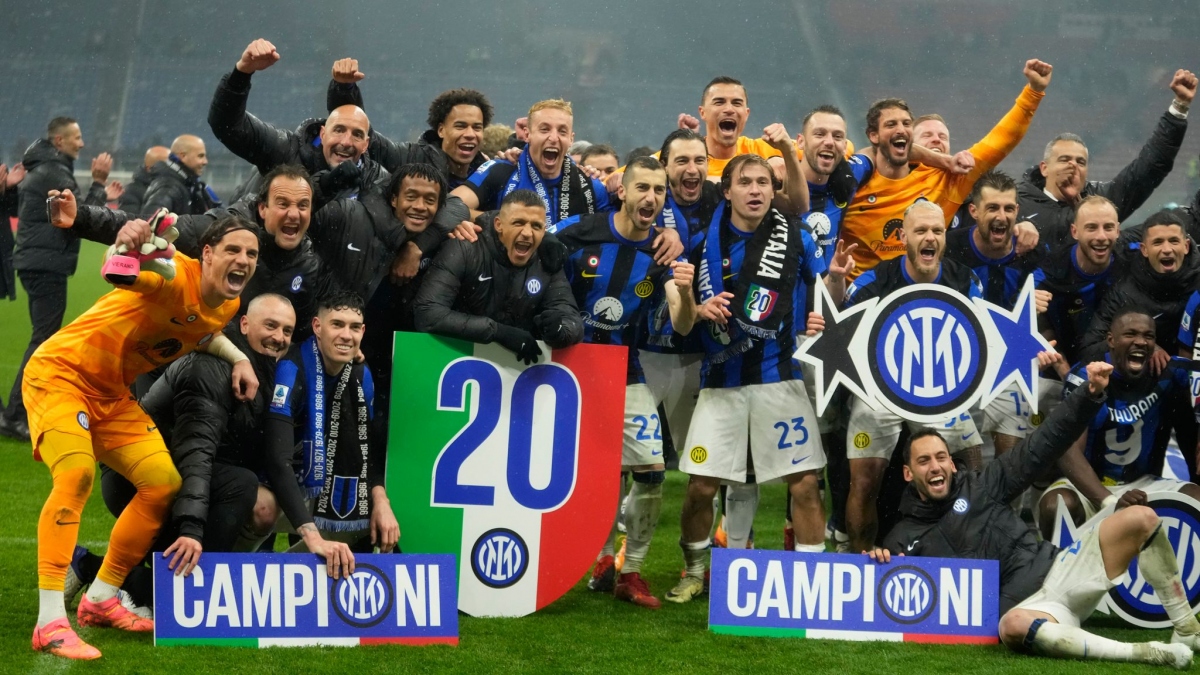 Đánh bại AC Milan, Inter Milan vô địch Serie A sớm 5 vòng đấu- Ảnh 1.