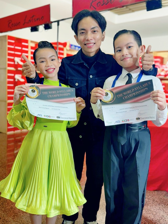 Con trai 9 tuổi của Khánh Thi - Phan Hiển lần thứ hai vô địch thế giới- Ảnh 4.