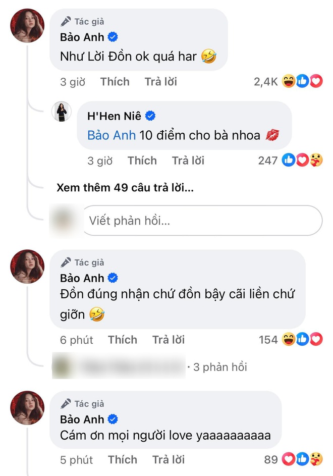 Bảo Anh thừa nhận bị 