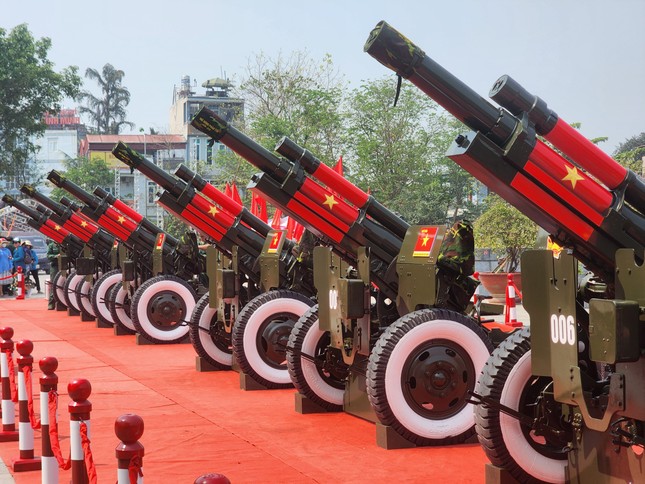 Nhìn gần dàn pháo chuẩn bị cho Lễ kỷ niệm 70 năm Chiến thắng Điện Biên Phủ- Ảnh 3.