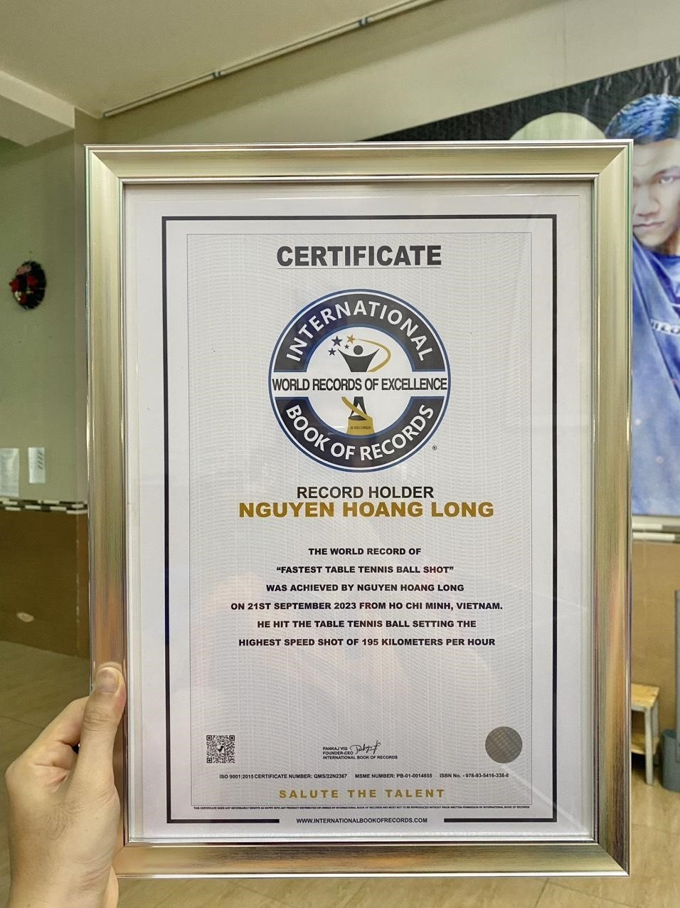 Người đầu tiên trong lịch sử bóng bàn Việt Nam phá kỷ lục Guinness thế giới- Ảnh 2.
