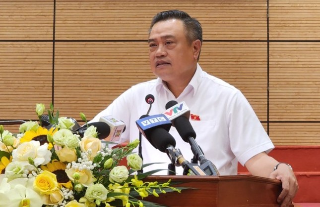 Chủ tịch Hà Nội Trần Sỹ Thanh chỉ đạo giải quyết kiến nghị về sổ đỏ của 500 hộ dân Sóc Sơn- Ảnh 2.