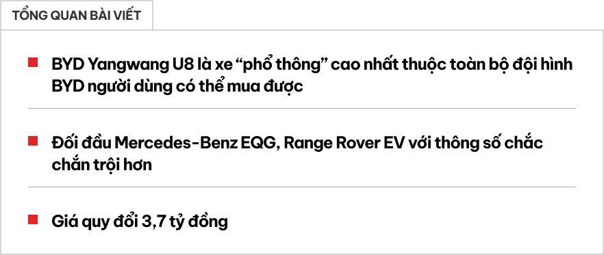 Khám phá ‘siêu SUV giá rẻ’ đấu Defender có thể về Việt Nam: Mạnh gần 1.200 mã lực, lội nước sâu 1m, chạy 1.000km mới phải sạc- Ảnh 1.