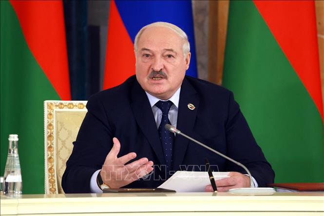 Tổng thống Belarus cảnh báo rủi ro sự cố quân sự ở biên giới với Ukraine- Ảnh 1.