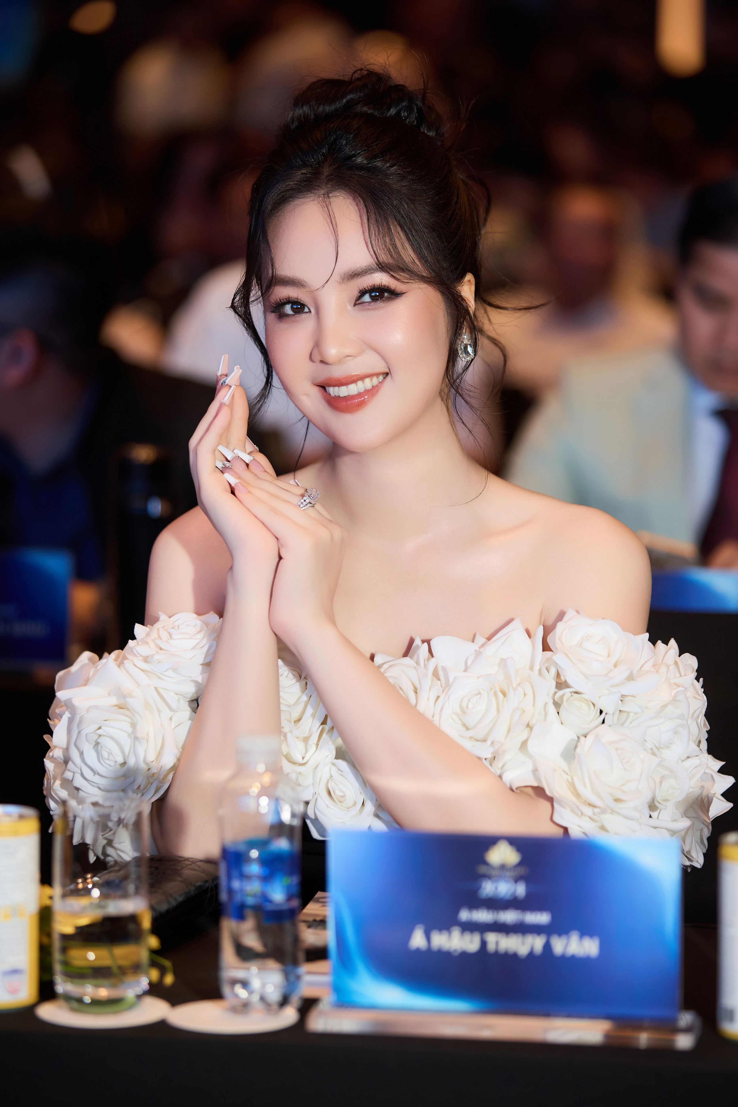 Dàn hoa, á hậu khoe sắc tại họp báo Hoa hậu Du lịch Việt Nam 2024- Ảnh 1.