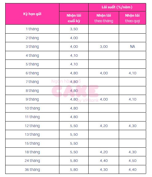 Một ngân hàng không chi nhánh tăng mạnh lãi suất tiết kiệm trong tháng 4, kỳ hạn dưới 6 tháng cao vượt trội so với ngân hàng truyền thống- Ảnh 1.